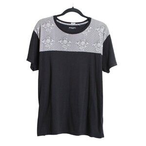 Brave Soul London Black Dragon Printed T-shirt